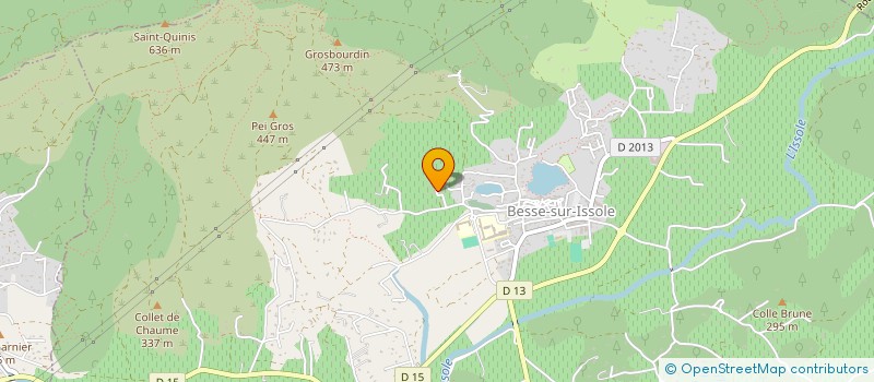 localisation de l'entreprise ARTEMIS à BESSE-SUR-ISSOLE