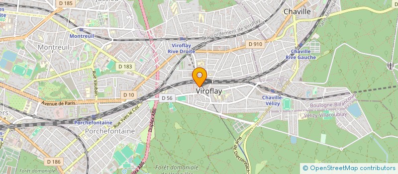 localisation de l'entreprise ARTEMIS  VIROFLAY