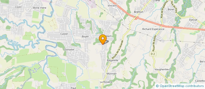 localisation de l'entreprise ARTEMIS COMMUNICATION  LAMENTIN