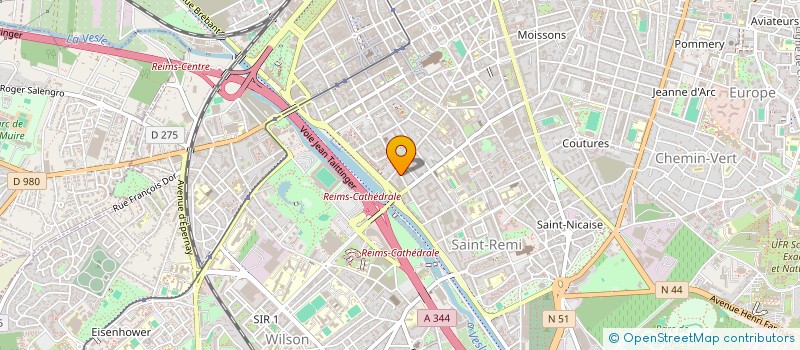 localisation de l'entreprise ARTEMIS-CONSEIL  REIMS