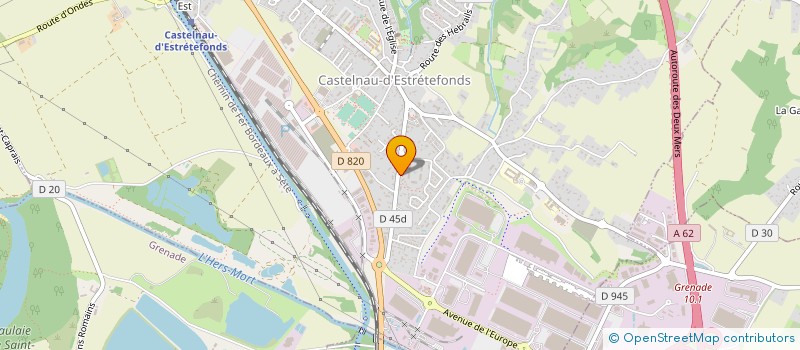 localisation de l'entreprise ARTEMIS CONSEILS ET EXPERTISES à CASTELNAU-D'ESTRETEFONDS