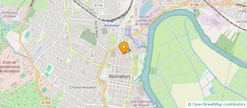 localisation de l'entreprise ARTEMIS CONSULTING  ROCHEFORT