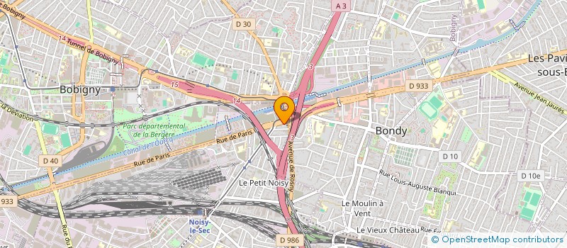 localisation de l'entreprise ARTEMIS COURSES à NOISY-LE-SEC
