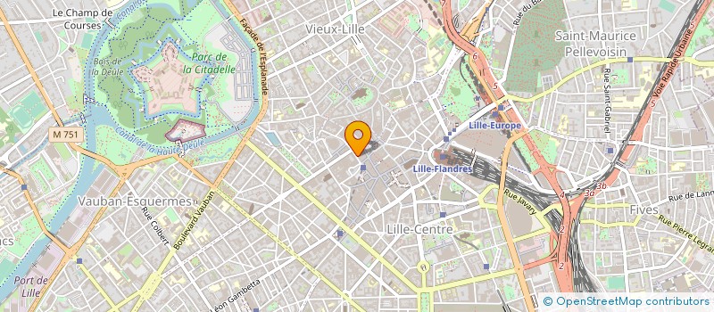 localisation de l'entreprise ARTEMIS COURTAGE HAUTS DE FRANCE à LILLE