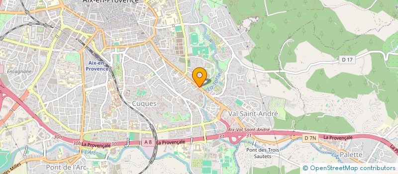 localisation de l'entreprise ARTEMIS ENERGIES ET DEVELOPPEMENT à AIX-EN-PROVENCE