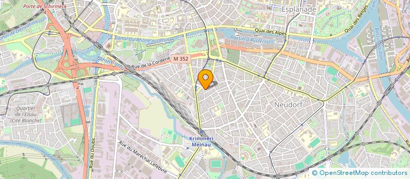 localisation de l'entreprise ARTEMIS HOLDING  STRASBOURG