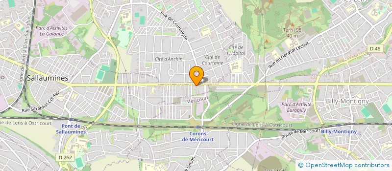 localisation de l'entreprise ARTEMIS II à SALLAUMINES