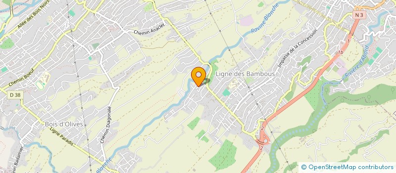 localisation de l'entreprise ARTEMIS INVEST à SAINT-PIERRE