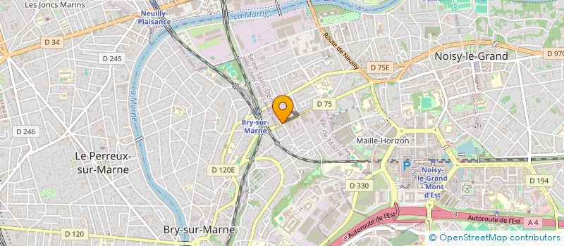 localisation de l'entreprise ARTEMIS INVEST à NOISY-LE-GRAND