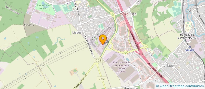 localisation de l'entreprise ARTEMIS LIFT FRANCE à LISSES