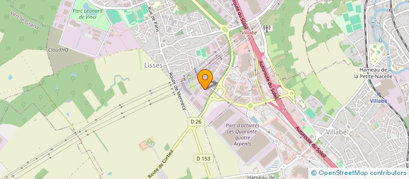 localisation de l'entreprise ARTEMIS LIFT TECHNIQUE à LISSES