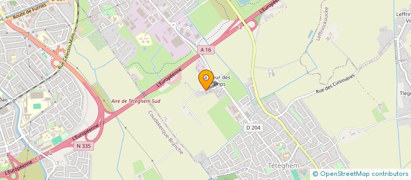 localisation de l'entreprise ARTEMIS LOGISTIC  STEENVOORDE