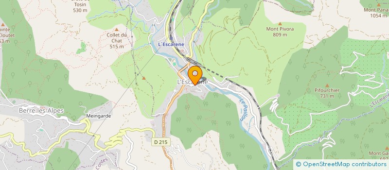 localisation de l'entreprise ARTEMIS MED  L'ESCARENE