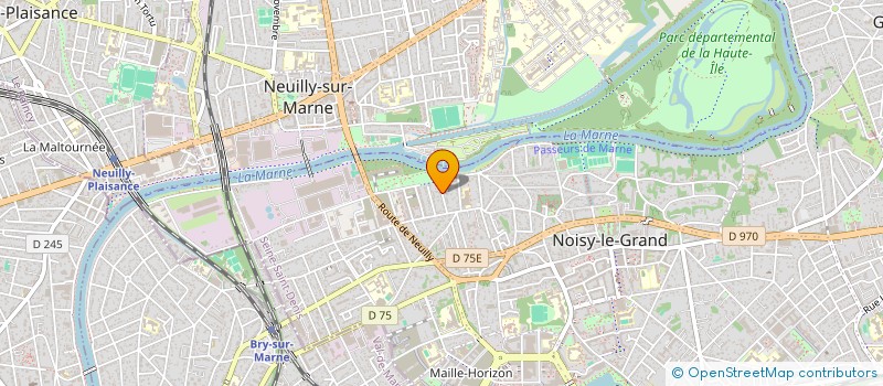 localisation de l'entreprise ARTEMIS RENOVATION à NOISY-LE-GRAND