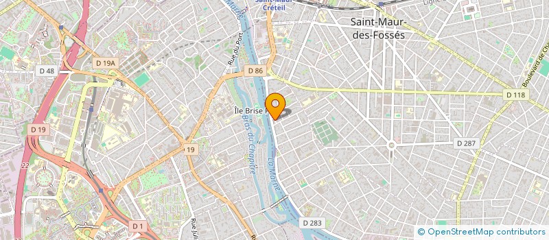 localisation de l'entreprise ARTEMIS STRATEGY  SAINT-MAUR-DES-FOSSES