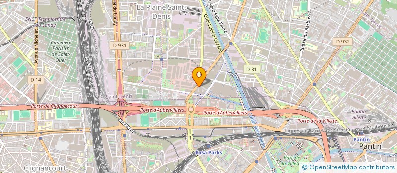 localisation de l'entreprise ARTEMISE INVESTISSEMENTS ET TRANSACTIONS à AUBERVILLIERS