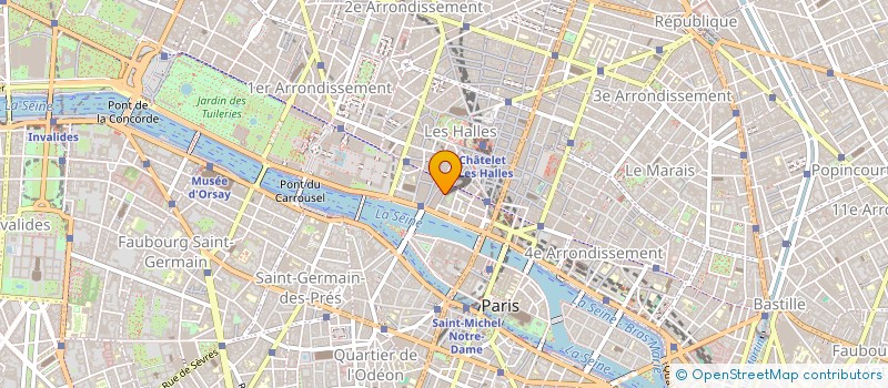 localisation de l'entreprise ARTEMISE SARL à PARIS