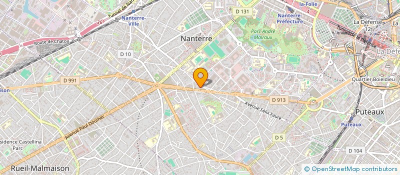 localisation de l'entreprise ARTEMISIA + à NANTERRE