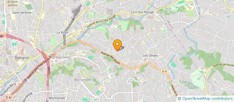localisation de l'entreprise ARTEMISIA à MARSEILLE