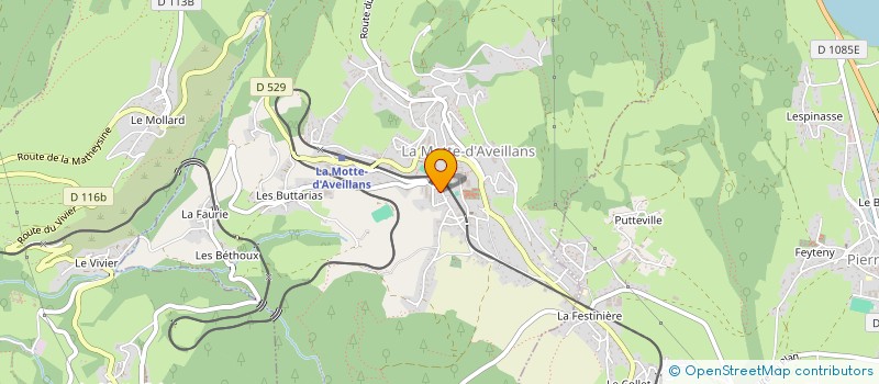 localisation de l'entreprise ARTEMISIA  LA MOTTE-D'AVEILLANS