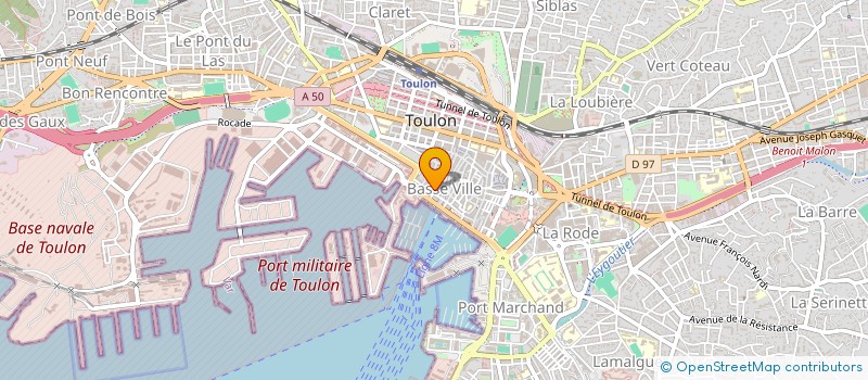 localisation de l'entreprise ARTEMLAREVUE à TOULON