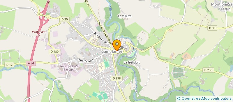 localisation de l'entreprise ARTEMM  SAINT-JAMES