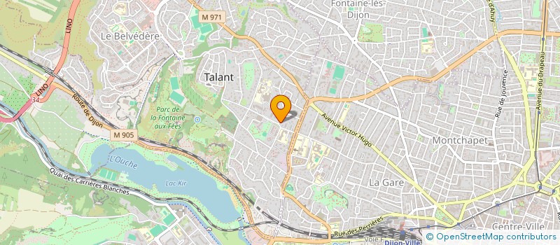 localisation de l'entreprise ARTEMMA  TALANT