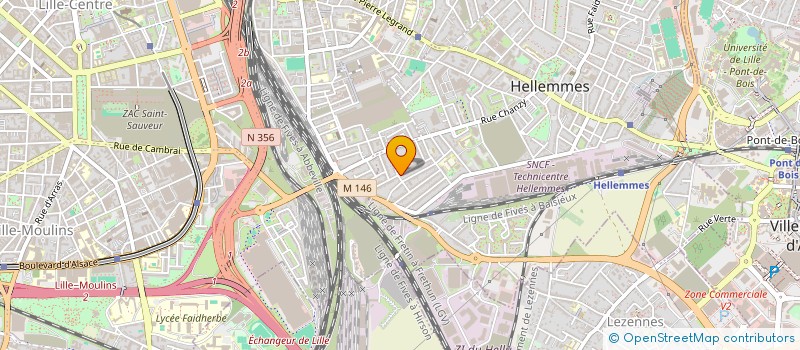 localisation de l'entreprise ARTEMO, LA FABRIQUE D'ART ET DE MOTS à LILLE