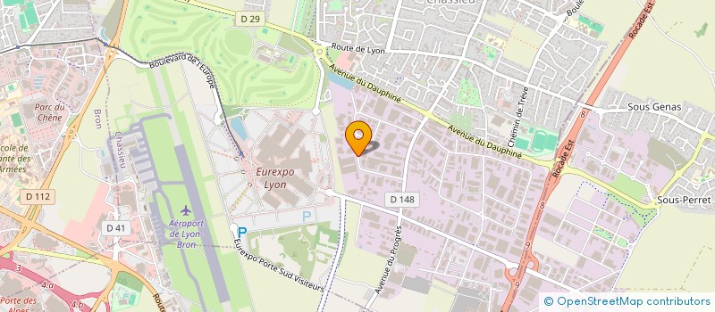 localisation de l'entreprise ARTEMODA ITALIAN HAIR PASSION  CHASSIEU