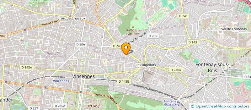 localisation de l'entreprise ARTEMPION à FONTENAY-SOUS-BOIS