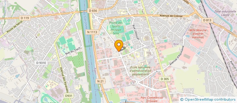 localisation de l'entreprise ARTEMPO CREATIONS à AGEN