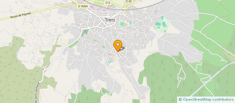 localisation de l'entreprise ARTEMUM CONSULT à TRETS