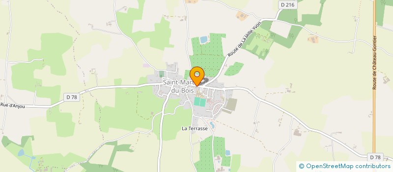 localisation de l'entreprise ARTEMY à SEGRE-EN-ANJOU BLEU