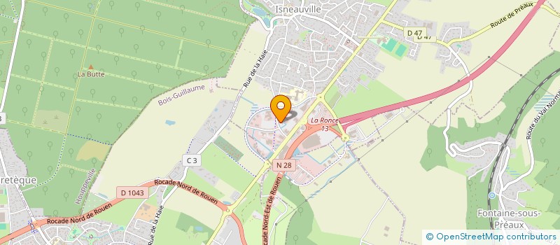 localisation de l'entreprise ARTEMYS  ISNEAUVILLE