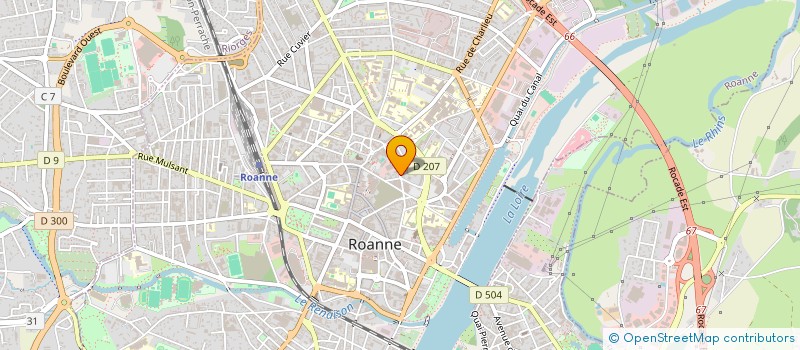 localisation de l'entreprise ARTEMYS CONSEIL à ROANNE