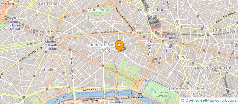 localisation de l'entreprise ARTENIS PFA à PARIS