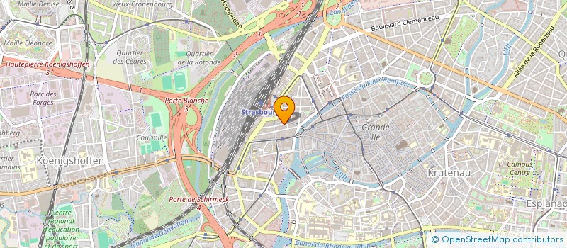 localisation de l'entreprise ARTENREEL SPECTACLE à STRASBOURG
