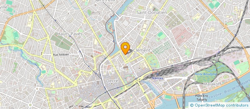 localisation de l'entreprise ARTEO à NANTES