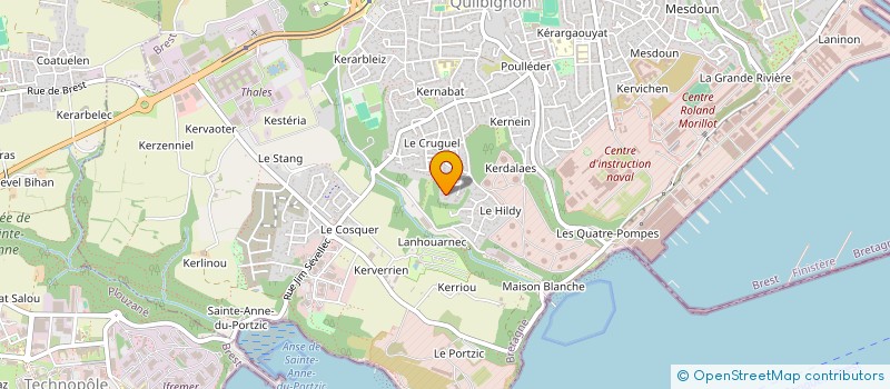 localisation de l'entreprise ARTEO à BREST