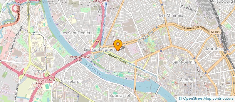 localisation de l'entreprise ARTEONA à TOULOUSE