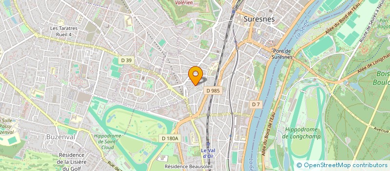 localisation de l'entreprise ARTEP RENOVATION à SURESNES