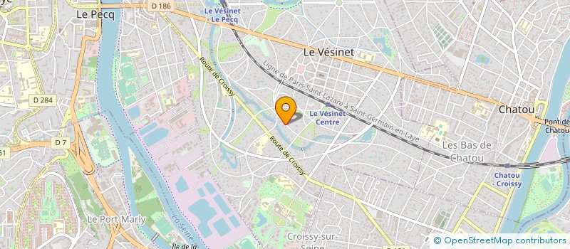 localisation de l'entreprise ARTEPROMO  LE VESINET