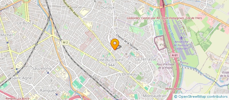 localisation de l'entreprise ARTERA à TOULOUSE