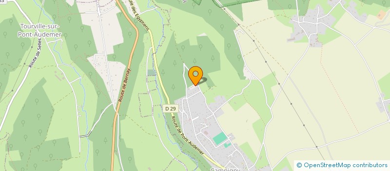 localisation de l'entreprise ARTERE  CAMPIGNY