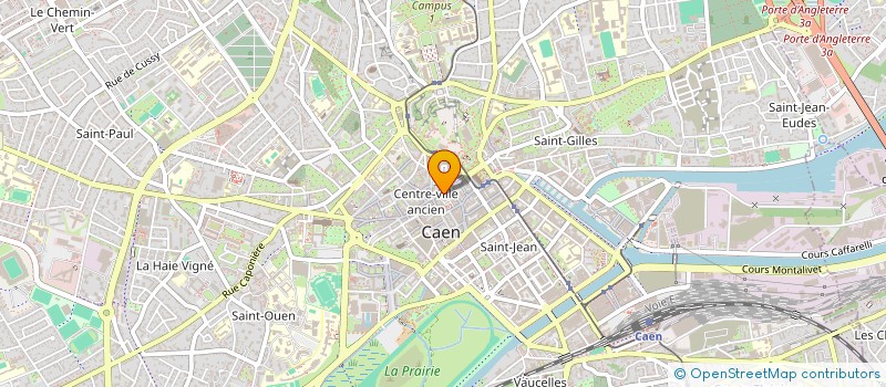 localisation de l'entreprise ARTERES à CAEN