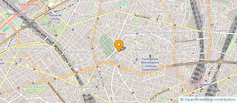 localisation de l'entreprise ARTERIAL CREATION  PARIS