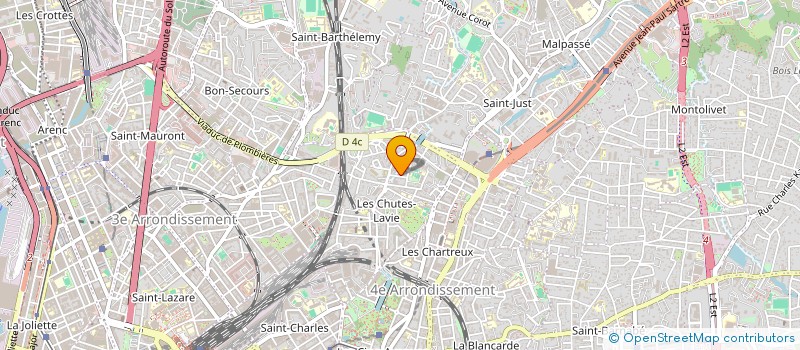 localisation de l'entreprise ARTERO GRANIER  MARSEILLE