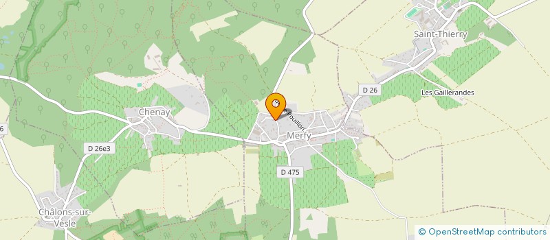 localisation de l'entreprise ARTEROX  MERFY