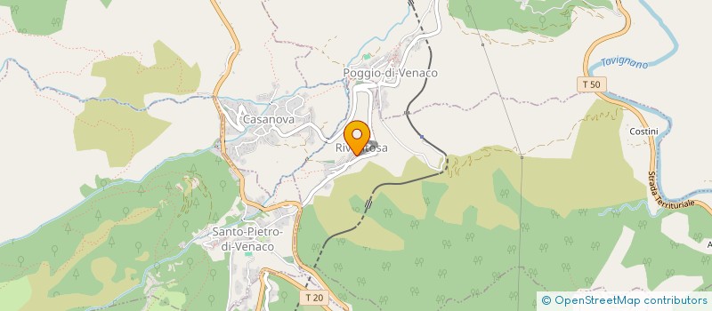 localisation de l'entreprise ARTERRA à POGGIO-DI-VENACO
