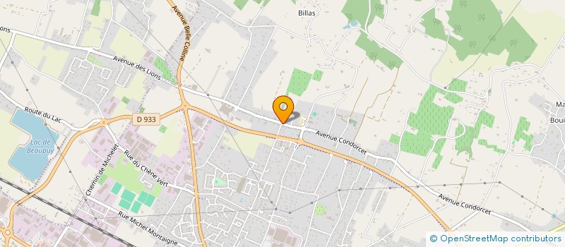 localisation de l'entreprise ARTERY  MARMANDE